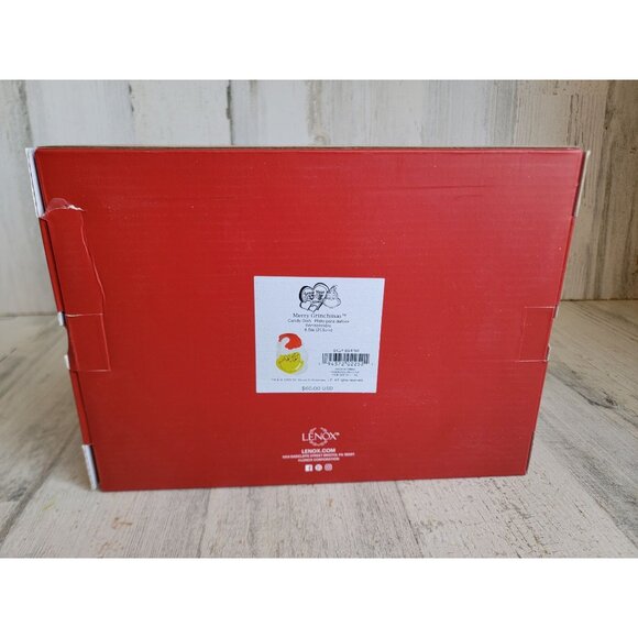 Lenox NEW Merry Grinchmas Candy dish platter Grinch Xmas decor - Picture 1 of 6